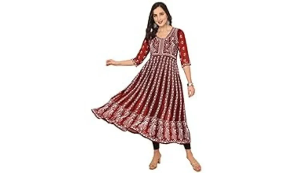 chikankari kurta for women 