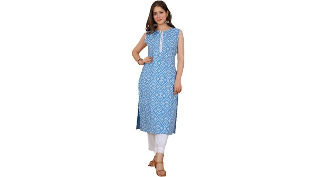 sleeveless kurtis for summer

Sleeveless kurtis for women